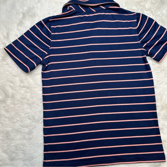 Tommy Bahama Polo Shirt Blue and Pink Striped Size 6 - Picture 12 of 16